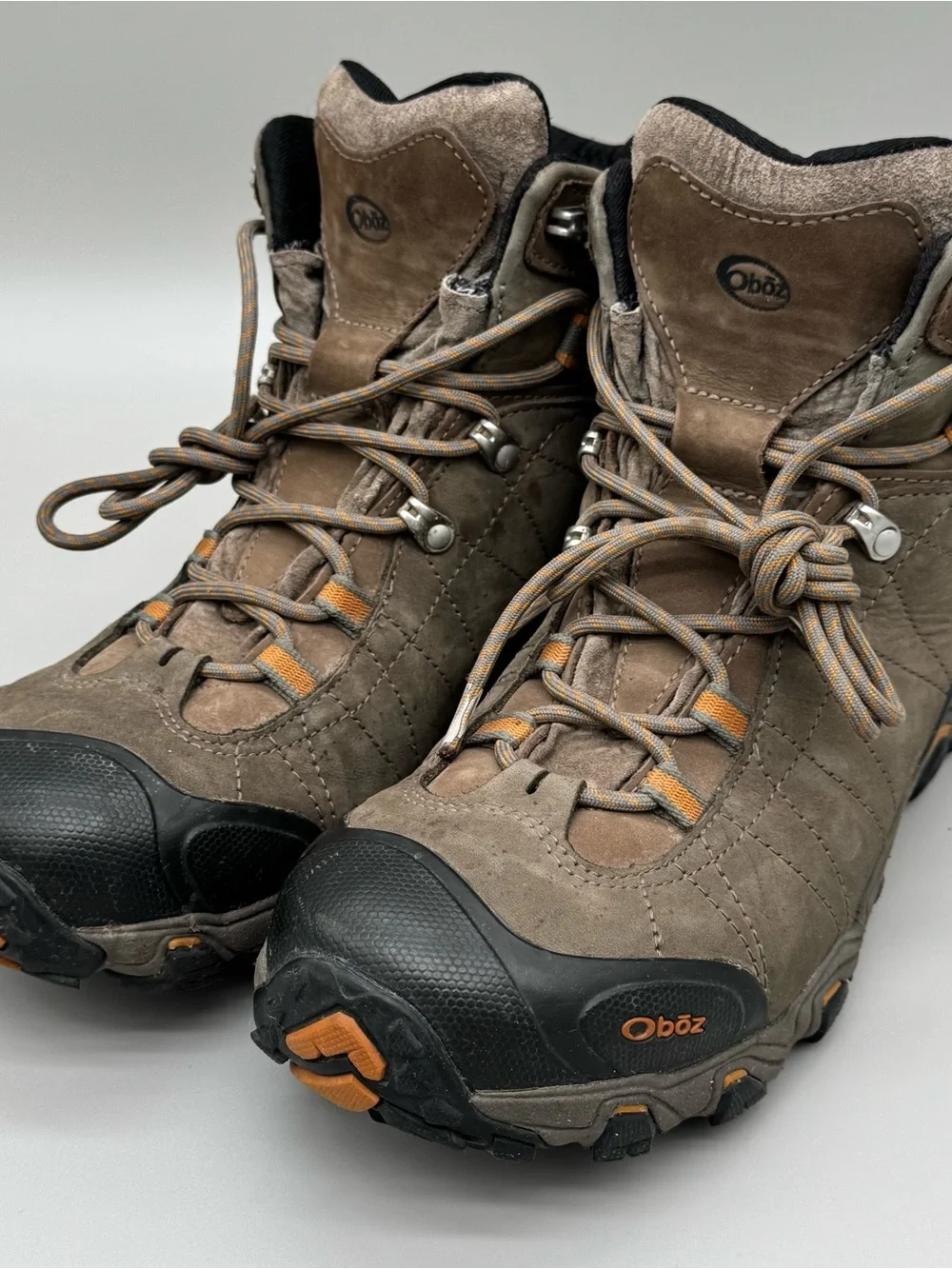Oboz Men's Bridger Mid B-DRY Hiking Boot Mens 12 Sudan Brown rugged